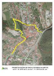Komemoracije ob 1. novembru, dnevu spomina na mrtve in sprememba prometnega režima 3